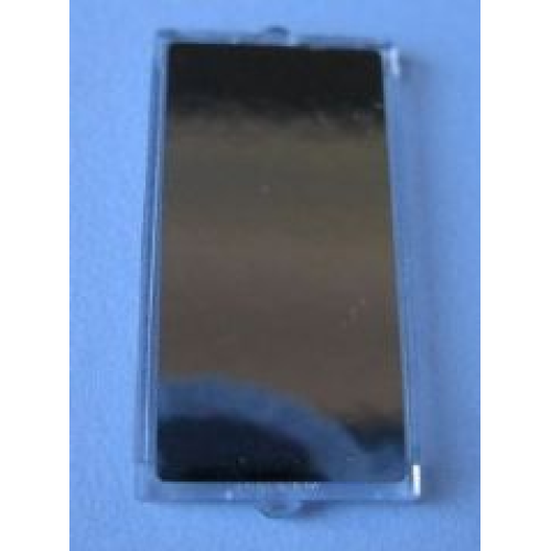 Деталь LEGO 60602pb01 Glass for Window 1 x 2 x 3 with Mirror Pattern (Sticker) - Set 10220