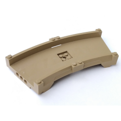 Track System Curved Track 17 x 12 x 2 - Dark Tan