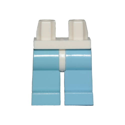 Деталь LEGO 970c105 Hips and Bright Light Blue Legs