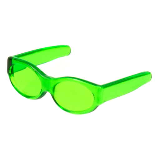 Деталь LEGO 71840 Scala, Clothes Sunglasses - Trans-Green