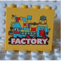 Brick 2 x 4 x 3 with Factory Pattern