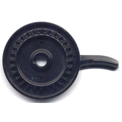 Sports Minifigure Stand Hockey Shooter, Bottom - Black Sports Minifigure Stand Hockey Shooter, Bottom - Black