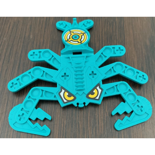 Деталь LEGO 32145pb01 Technic Competition Target Scorpion with Yellow Eyes and Shooting Target Pattern (Stickers) - Set 8268