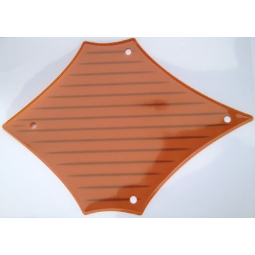 Деталь LEGO 14187 Plastic Sail 24 x 17 with Brown Lines Pattern
