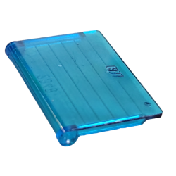 Glass for Hinge Car Roof 4 x 4 Sunroof with Ridges - Trans-Dark Blue