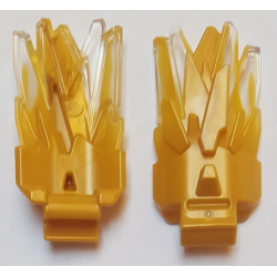 Energy Burst with Wide Clip with Marbled Trans-Clear Pattern Energy Burst with Wide Clip with Marbled Trans-Clear Pattern