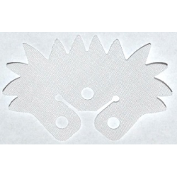 Mini Doll, Cape Cloth, Notched Angular Pointed Collar Mini Doll, Cape Cloth, Notched Angular Pointed Collar