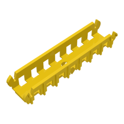 Деталь LEGO 633 Conveyor Belt Inclined Frame - Yellow