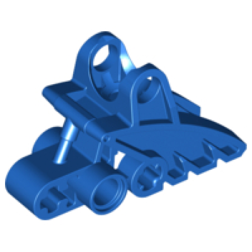 Деталь LEGO 41668 Bionicle Foot with Ball Joint Socket 2 x 3 x 5 - Blue