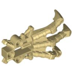 Bionicle Foot Piraka Clawed - Tan Bionicle Foot Piraka Clawed - Tan