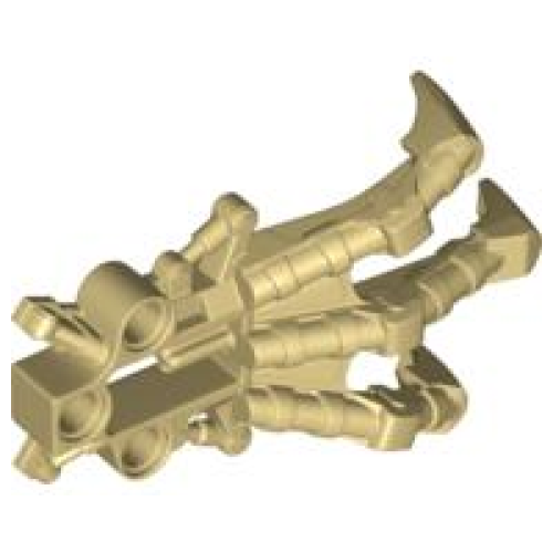 Деталь LEGO 53562 Bionicle Foot Piraka Clawed - Tan