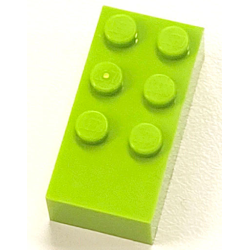 Brick, Braille 2 x 4 with 6 Studs (dots-123456 ⠿) Brick, Braille 2 x 4 with 6 Studs (dots-123456 ⠿)