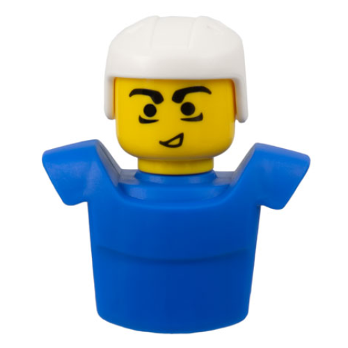 Деталь LEGO 48881c02pb01 Sports Promo Figure Torso and Head Assembly McDonald's Set 5 (7920)