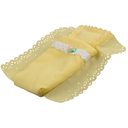 Деталь LEGO 72565 Belville Cloth Pouch, Adult with White Lace and Pink Rose Pattern