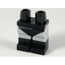 Hips and Light Bluish Gray Legs with Molded Black Lower Legs / Boots and Printed Leotard Pattern Hips and Light Bluish Gray Legs with Molded Black Lower Legs / Boots and Printed Leotard Pattern