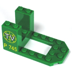 Cockpit 7 x 4 x 3 with TV Logo and P 745 Pattern Cockpit 7 x 4 x 3 with TV Logo and P 745 Pattern