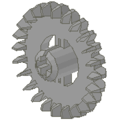 Technic, Gear 24 Tooth Crown (Undetermined Type)