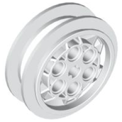 Wheel 43.2mm D. x 18mm - Extended Axle Stem Wheel 43.2mm D. x 18mm - Extended Axle Stem