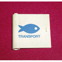 Door 1 x 5 x 4 Left with Blue Fish & TRANSPORT Pattern Door 1 x 5 x 4 Left with Blue Fish & TRANSPORT Pattern