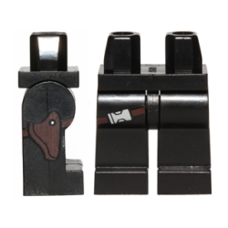 Hips and Legs with Belt and Holster on Side of Right Leg Pattern (Winter Soldier)