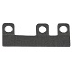 Minifigure Skirt Cloth Length 8mm - Dark Bluish Gray