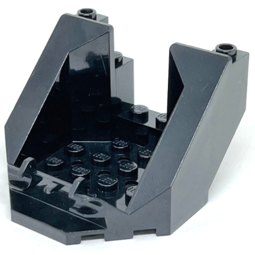Деталь LEGO 30200 Cockpit 6 x 6 x 3 1/3 Octagonal Canopy Base