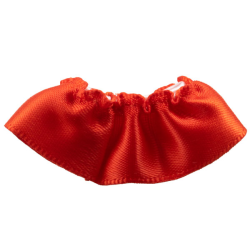 Duplo Wear Cloth Skirt Satin, Child Size, Knee Length (15 mm) - Red Duplo Wear Cloth Skirt Satin, Child Size, Knee Length (15 mm) - Red