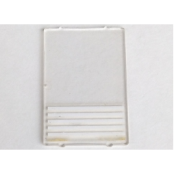 Glass for Window 1 x 4 x 5 with 5 White Stripes Pattern (Sticker) - Sets 1490 / 6380 / 6386 / 6393 / 6398 Glass for Window 1 x 4 x 5 with 5 White Stripes Pattern (Sticker) - Sets 1490 / 6380 / 6386 / 6393 / 6398