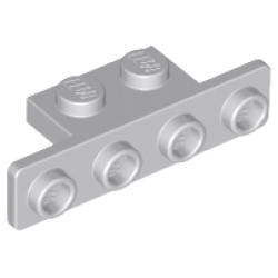 Bracket 1 x 2 - 1 x 4 with Rounded Corners