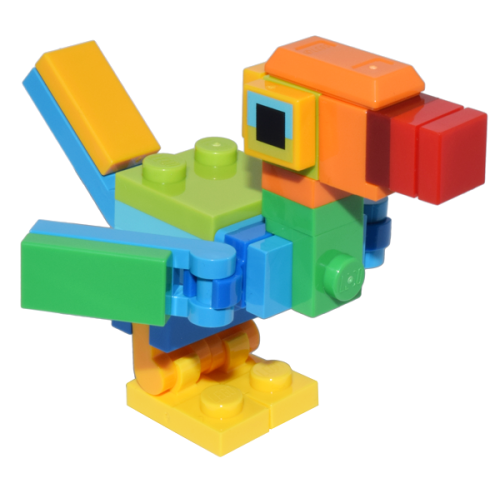 Деталь LEGO minebigbeak01 Minecraft Big Beak - Brick Built