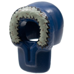 Minifigure, Headgear Hood Fur-lined with Tan and Brown Fur Pattern Minifigure, Headgear Hood Fur-lined with Tan and Brown Fur Pattern