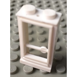 Door 1 x 2 x 3 Hinge on Left with Solid Studs and Fixed Glass Door 1 x 2 x 3 Hinge on Left with Solid Studs and Fixed Glass