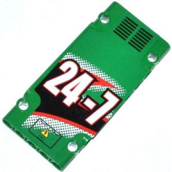 Technic, Panel Plate 5 x 11 x 1 with Grilles, '24-7' and Hatch Pattern Model Left Side (Sticker) - Set 42008