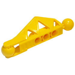 Bionicle Rahkshi Leg Lower Section - Yellow Bionicle Rahkshi Leg Lower Section - Yellow