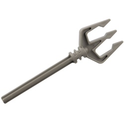 Bionicle Weapon Long Axle Trident - Dark Gray Bionicle Weapon Long Axle Trident - Dark Gray