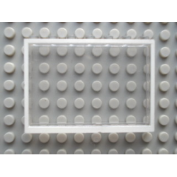 Modulex, Window 1 x 7 x 5 with White Border Pattern