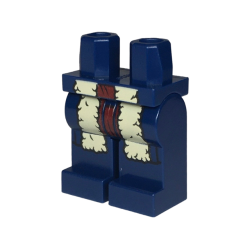 Hips and Legs with Tan Fur Coattails and Dark Red Tunic Pattern Hips and Legs with Tan Fur Coattails and Dark Red Tunic Pattern