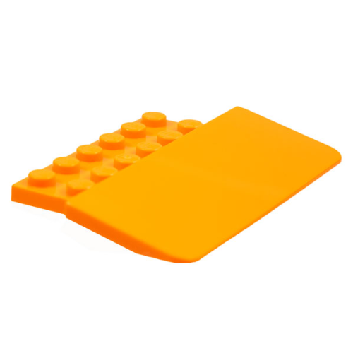 Деталь LEGO 75539 Slope 15 5 x 8 x 2/3 with 12 Recessed Studs - Orange