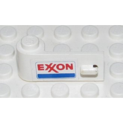 Door 1 x 3 x 1 Left with Exxon Logo Pattern (Sticker) - Set 6696 Door 1 x 3 x 1 Left with Exxon Logo Pattern (Sticker) - Set 6696
