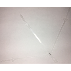 Plastic Part for Sets 60208 and 60210 - Parachute Strap / Harness