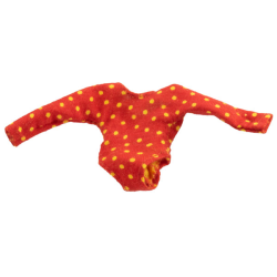 Scala, Clothes Female Leotard with Long Sleeves with Yellow Dots Pattern (Youth) Scala, Clothes Female Leotard with Long Sleeves with Yellow Dots Pattern (Youth)