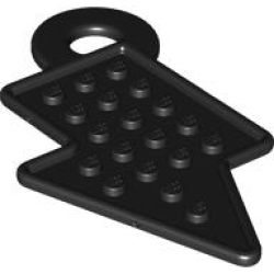 Bag Tag Lightning Bolt