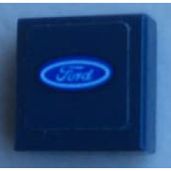 Tile 1 x 1 with Ford Logo Pattern (Sticker) - Set 75885 Tile 1 x 1 with Ford Logo Pattern (Sticker) - Set 75885