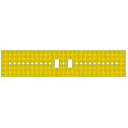Train Base 6 x 28 (Undetermined Type) - Light Gray
