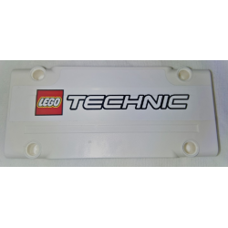 Technic, Panel Plate 5 x 11 x 1 with LEGO TECHNIC Logo Pattern (Sticker) - Set 9398 Technic, Panel Plate 5 x 11 x 1 with LEGO TECHNIC Logo Pattern (Sticker) - Set 9398