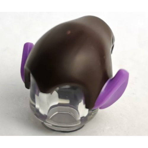 Деталь LEGO 18984pb05 Minifigure, Headgear Hat, Elf Drooping with Molded Medium Lavender Pointed Ears Pattern