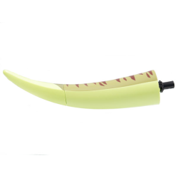 Dinosaur Tail Tyrannosaurus rex / Brachiosaurus with Black Rotation Joint Pin and Olive Green Top with Dark Red Stripes Pattern Dinosaur Tail Tyrannosaurus rex / Brachiosaurus with Black Rotation Joint Pin and Olive Green Top with Dark Red Stripes Pattern