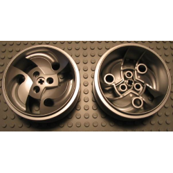 Wheel 81.6 x 34 ZR Three Spoke Swirl Wheel 81.6 x 34 ZR Three Spoke Swirl