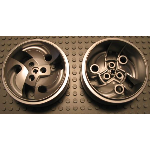 Деталь LEGO 32197 Wheel 81.6 x 34 ZR Three Spoke Swirl