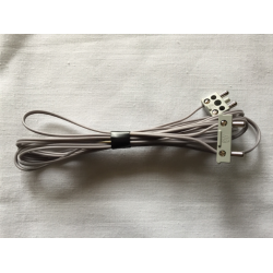 Electric, Wire 12V / 4.5V with male Squared Wide Short Connector and Male Squared Narrow Long Connector, 190 Studs Long